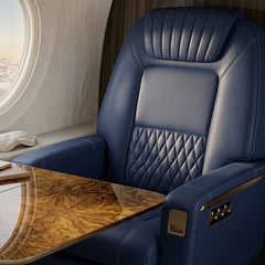 Aircraft Blue Nappa