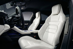 Tesla White Leather