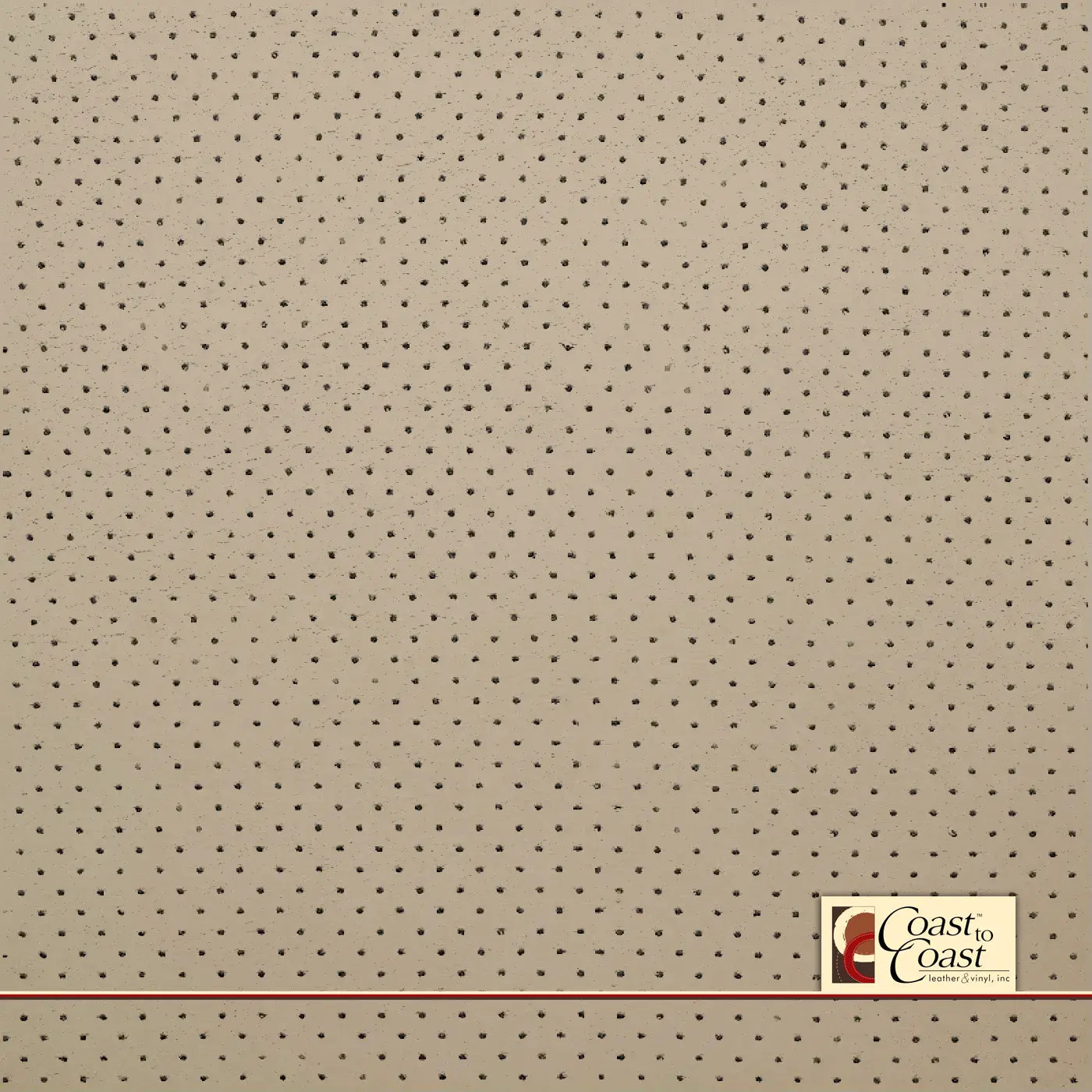 Tesla Cream Full Hide / Mini Perf (1/8In) Leather