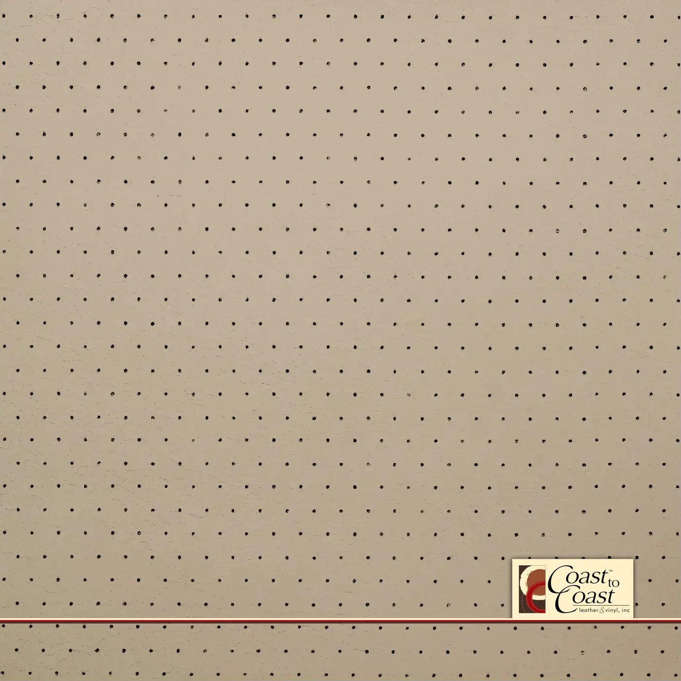 Tesla Cream Full Hide / Euro Perf (3/8In) Leather