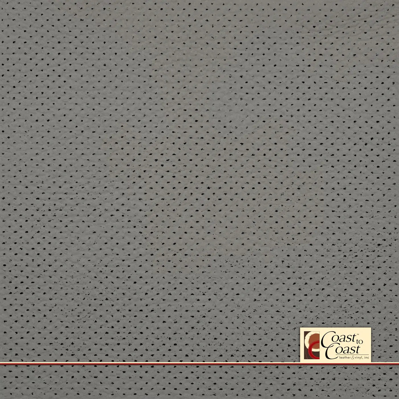 Mercedes Titanium Gray Full Hide / Gm Mirco Perf (1/16In) Leather