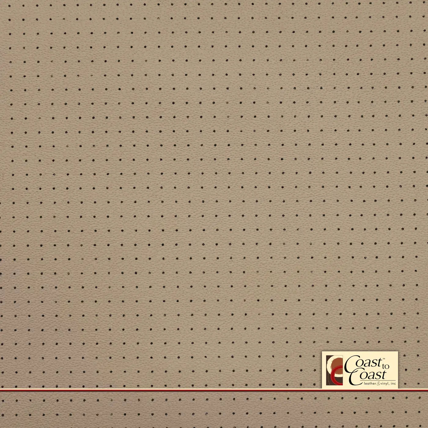 Maserati Sabbia Full Hide / Small Squared Perf (1/4In) Leather