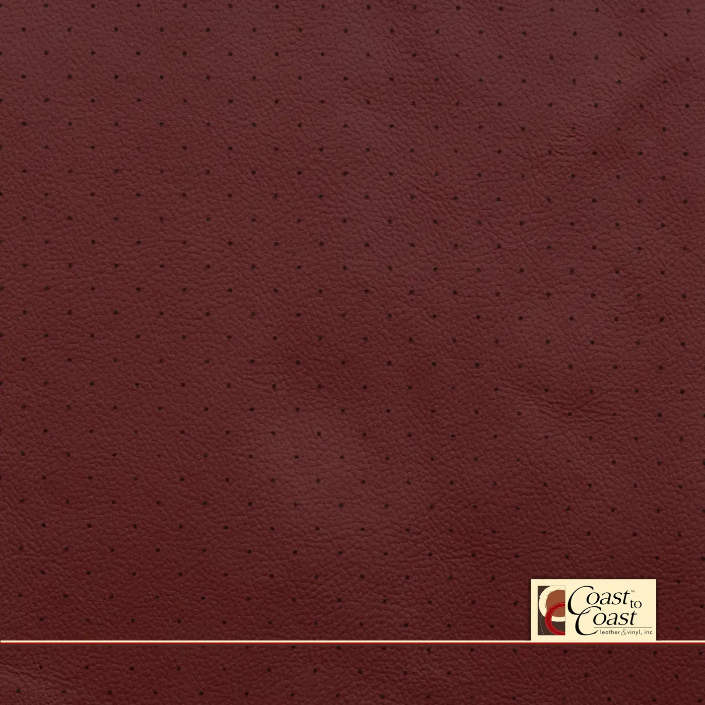 Bmw Imola Red Full Hide / Standard Perf (3/8In) Leather