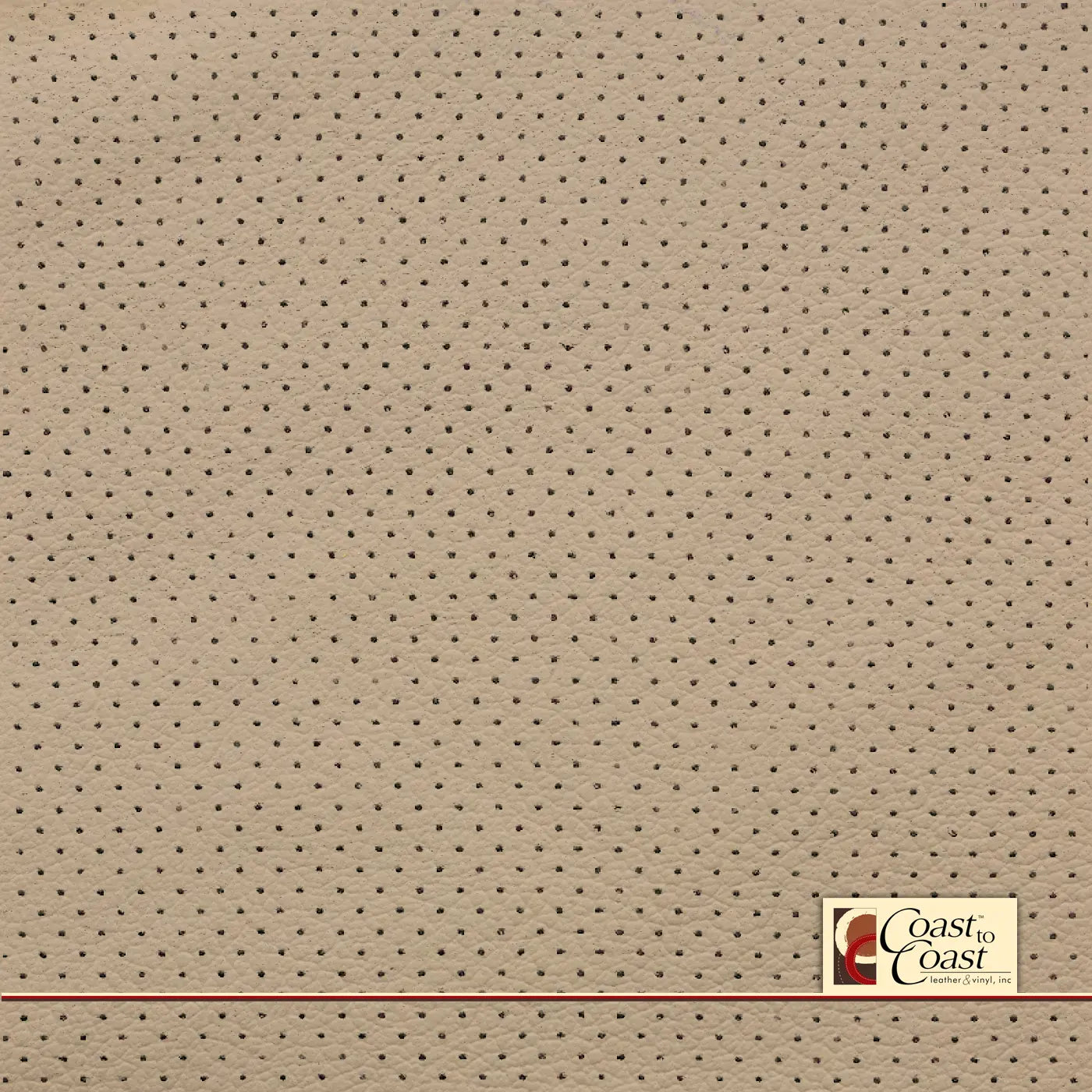 Toyota Lt Beige Full Hide / Mini Perf (1/8In) Leather