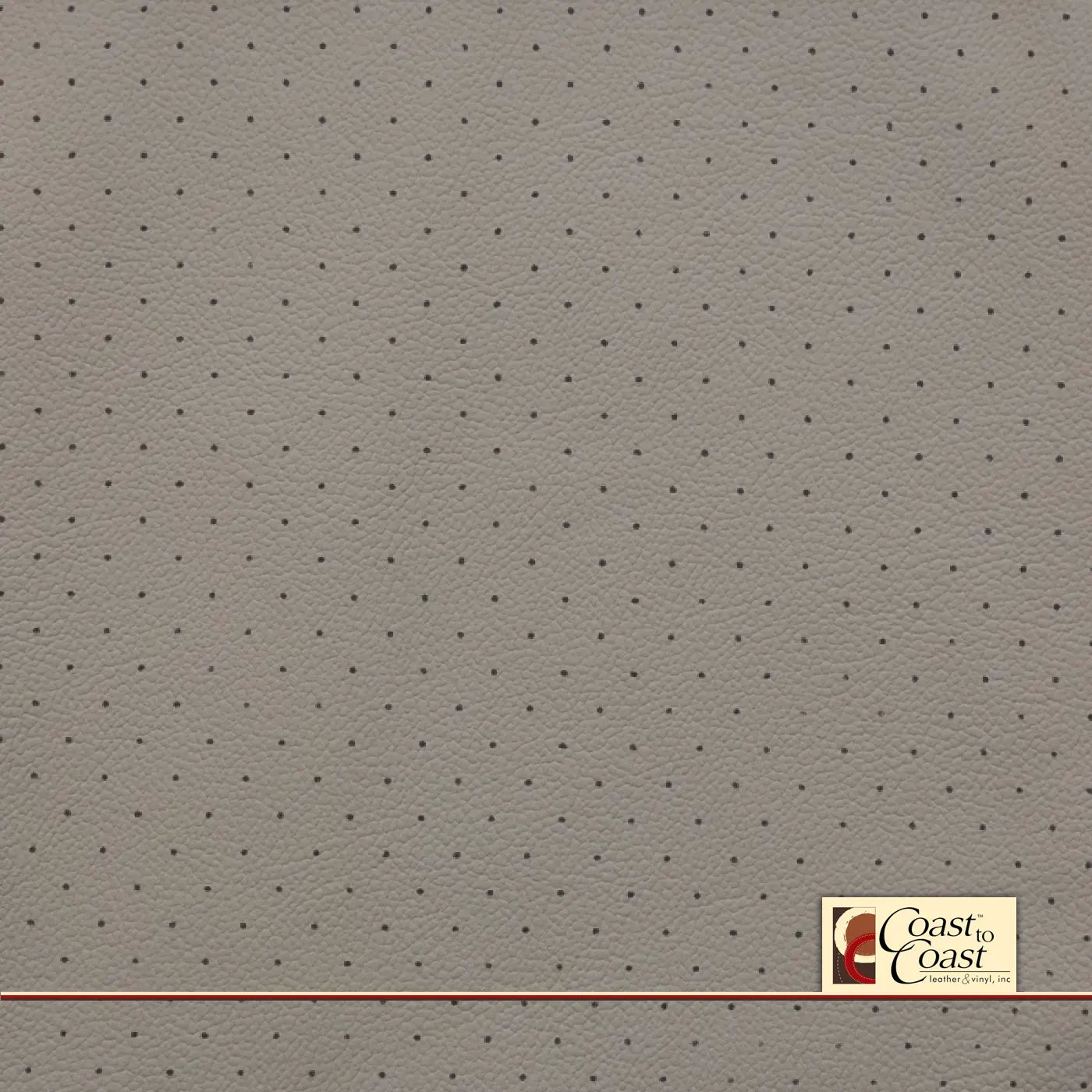 Toyota Ultra Lt Grey Full Hide / Standard Perf (3/8In) Leather