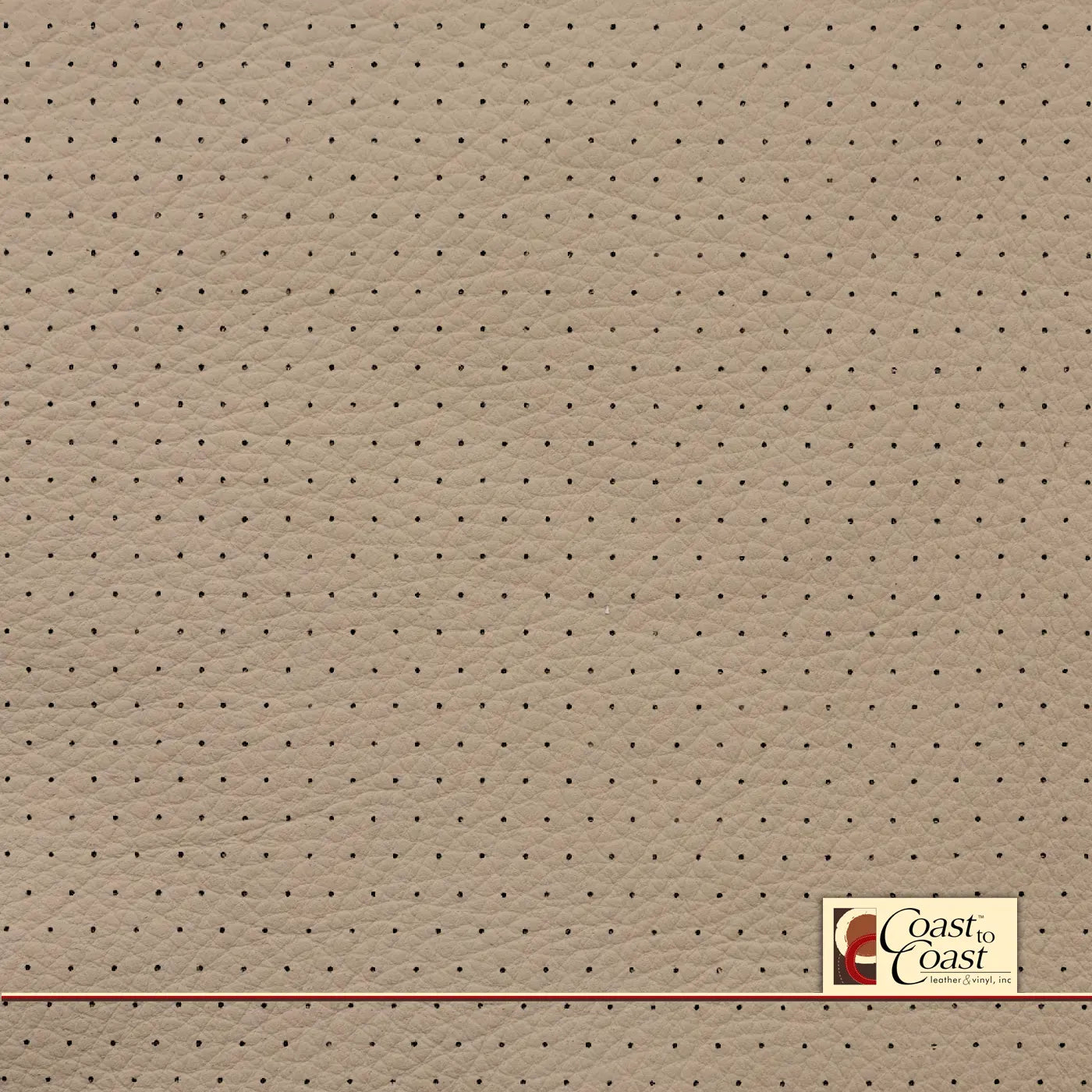 Bmw Cream Beige Full Hide / Euro Perf (3/8In) Leather