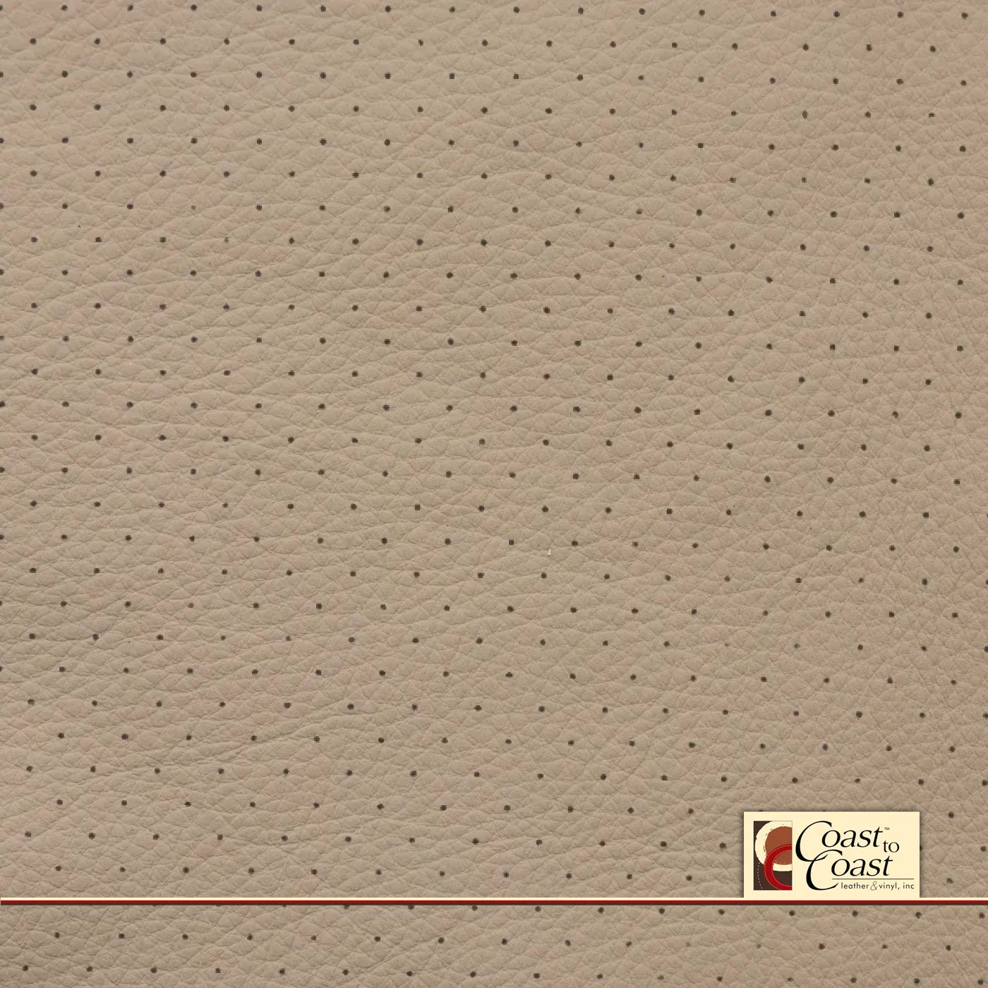 Bmw Cream Beige Full Hide / Standard Perf (3/8In) Leather