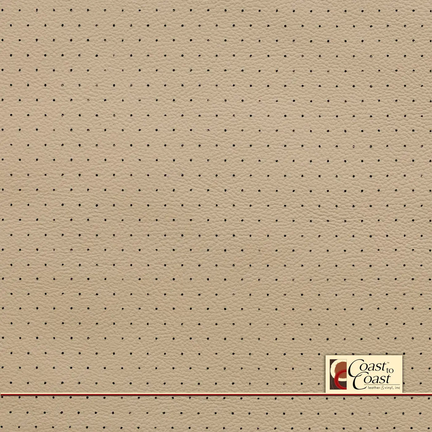 Toyota/Lexus Parchment Full Hide / Euro Perf (3/8In) Leather