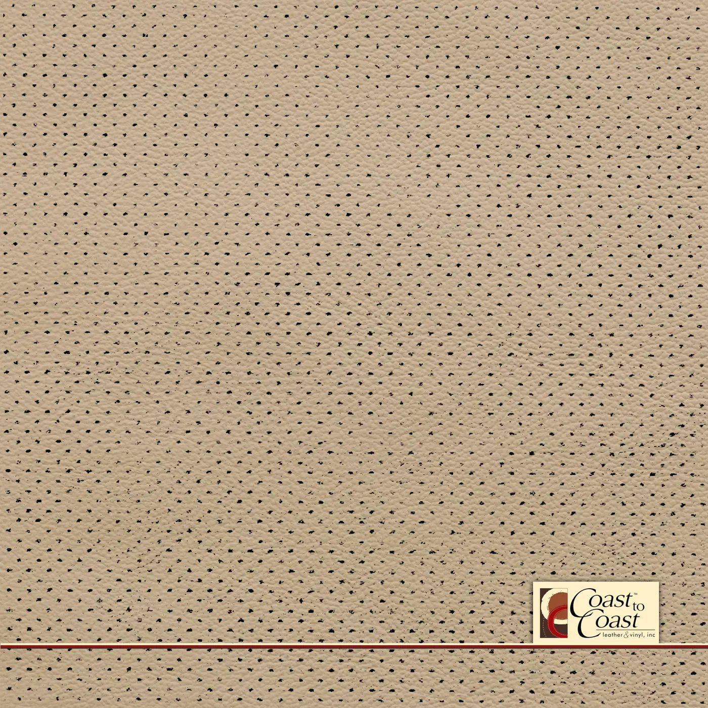 Toyota/Lexus Parchment Full Hide / Gm Mirco Perf (1/16In) Leather