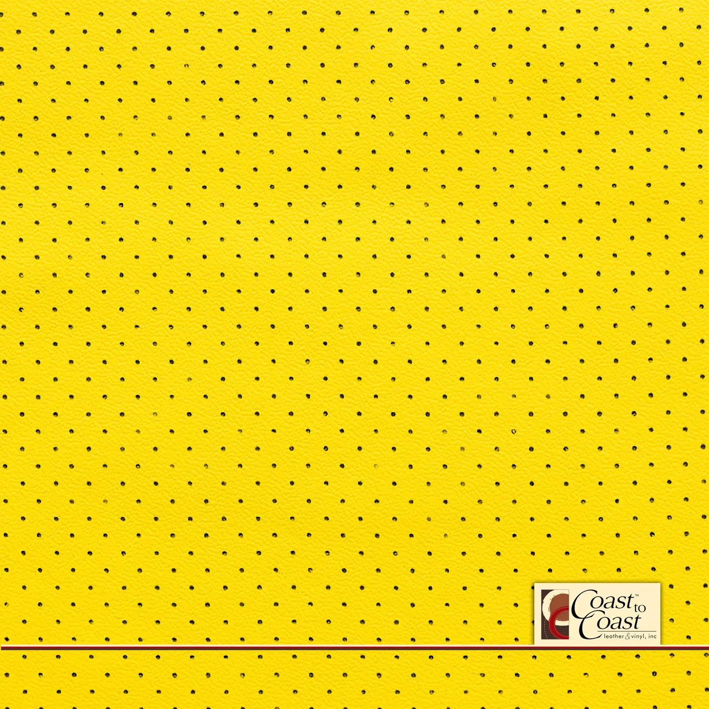 Gm Corvette Yellow Full Hide / Small Hampton (1/4In) Leather