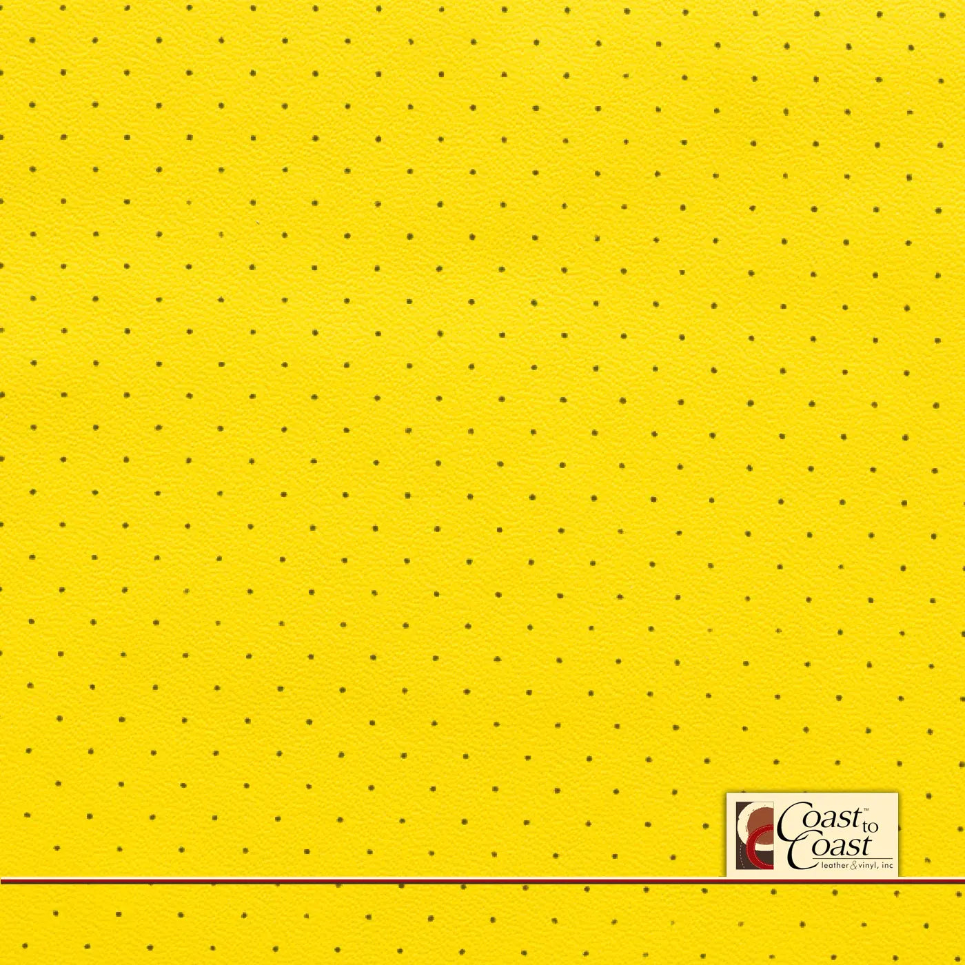 Gm Corvette Yellow Full Hide / Standard Perf (3/8In) Leather