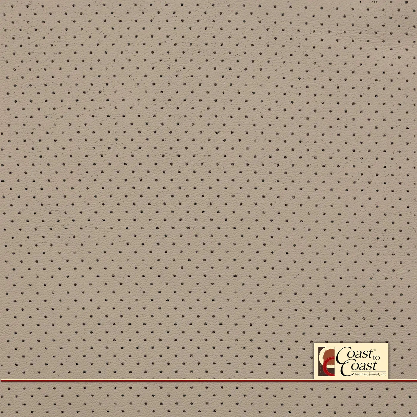 Range Rover Ivory Full Hide / Mini Perf (1/8In) Leather