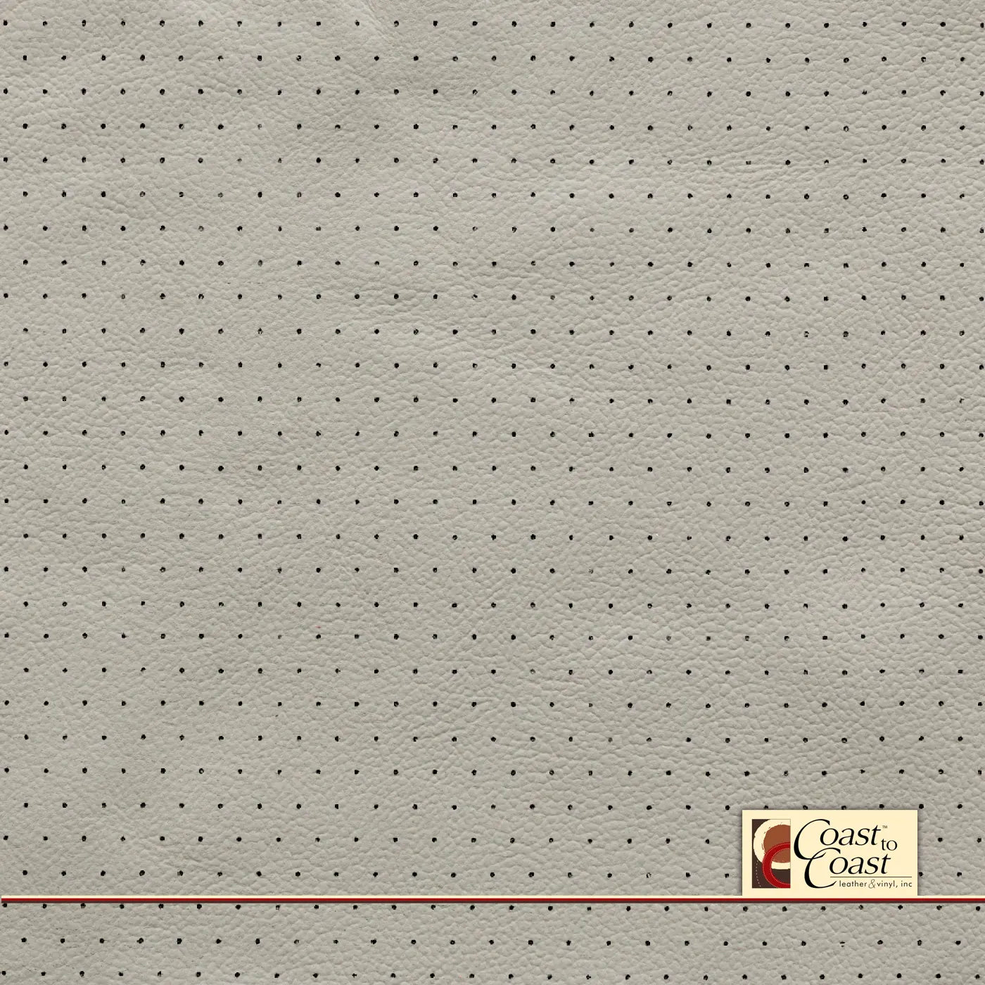 Toyota Neutral Grey Full Hide / Euro Perf (3/8In) Leather