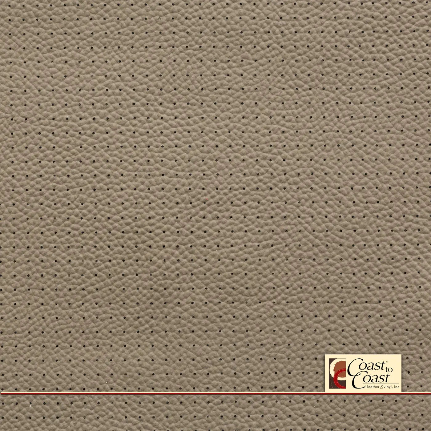 Honda Shadow Beige Full Hide / Small Squared Perf (1/4In) Leather