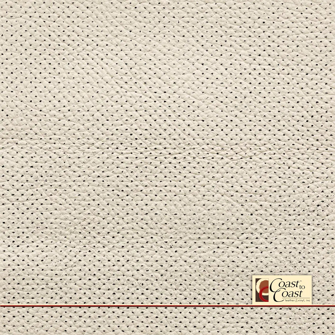 Mercedes Ivory White Full Hide / Gm Mirco Perf (1/16In) Leather