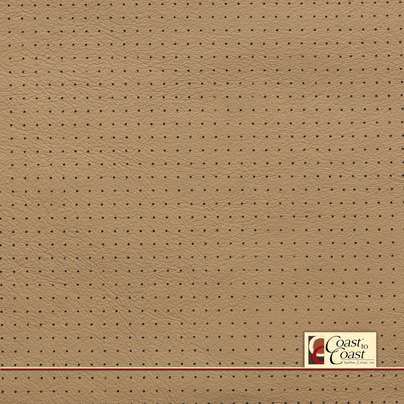 Bmw Sonoma Beige Full Hide / Small Squared Perf (1/4In) Leather