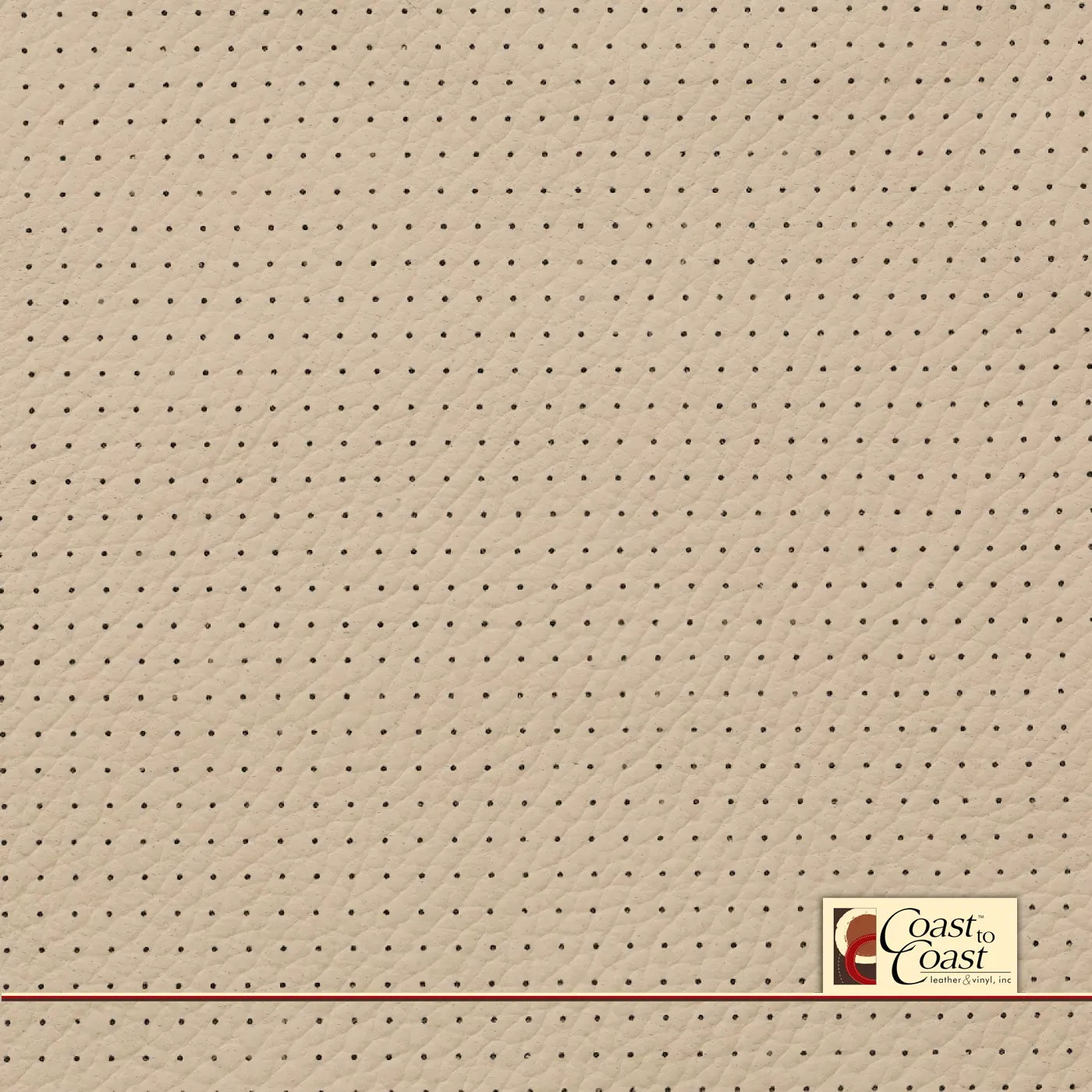 Bmw Sahne White Full Hide / Small Squared Perf (1/4In) Leather