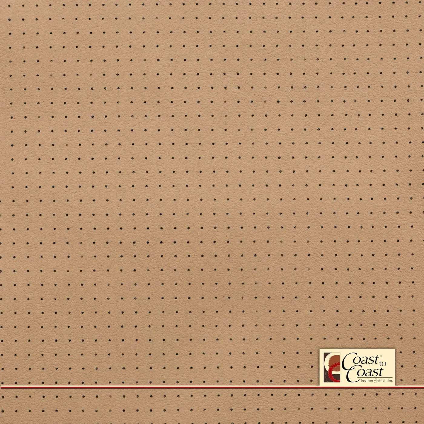 Porsche Mojave Full Hide / Small Squared Perf (1/4In) Leather