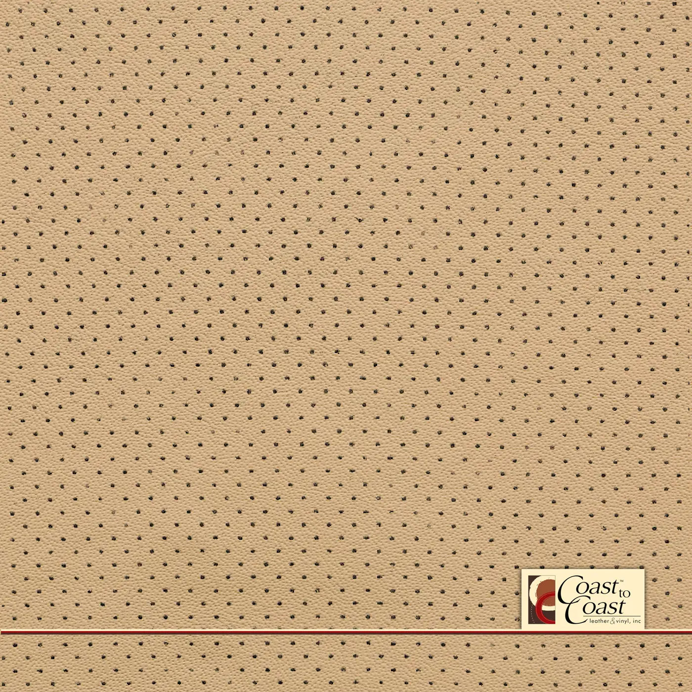 Jaguar/Androver/Rangerover Cashew Full Hide / Mini Perf (1/8In) Leather