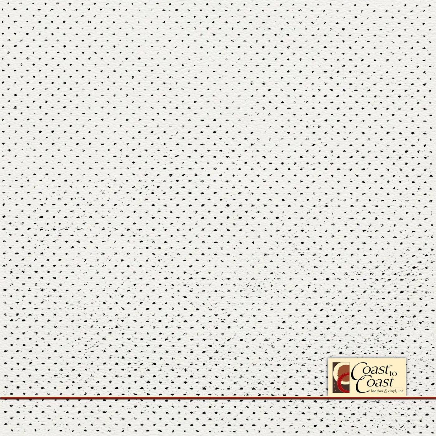 Tesla White Full Hide / Gm Mirco Perf (1/16In) Leather