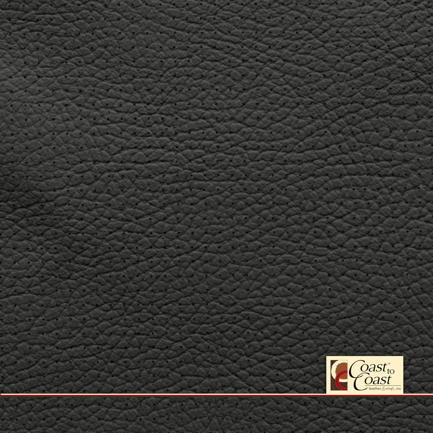 Mercedes Magna Grey Full Hide / Small Squared Perf (1/4In) Leather