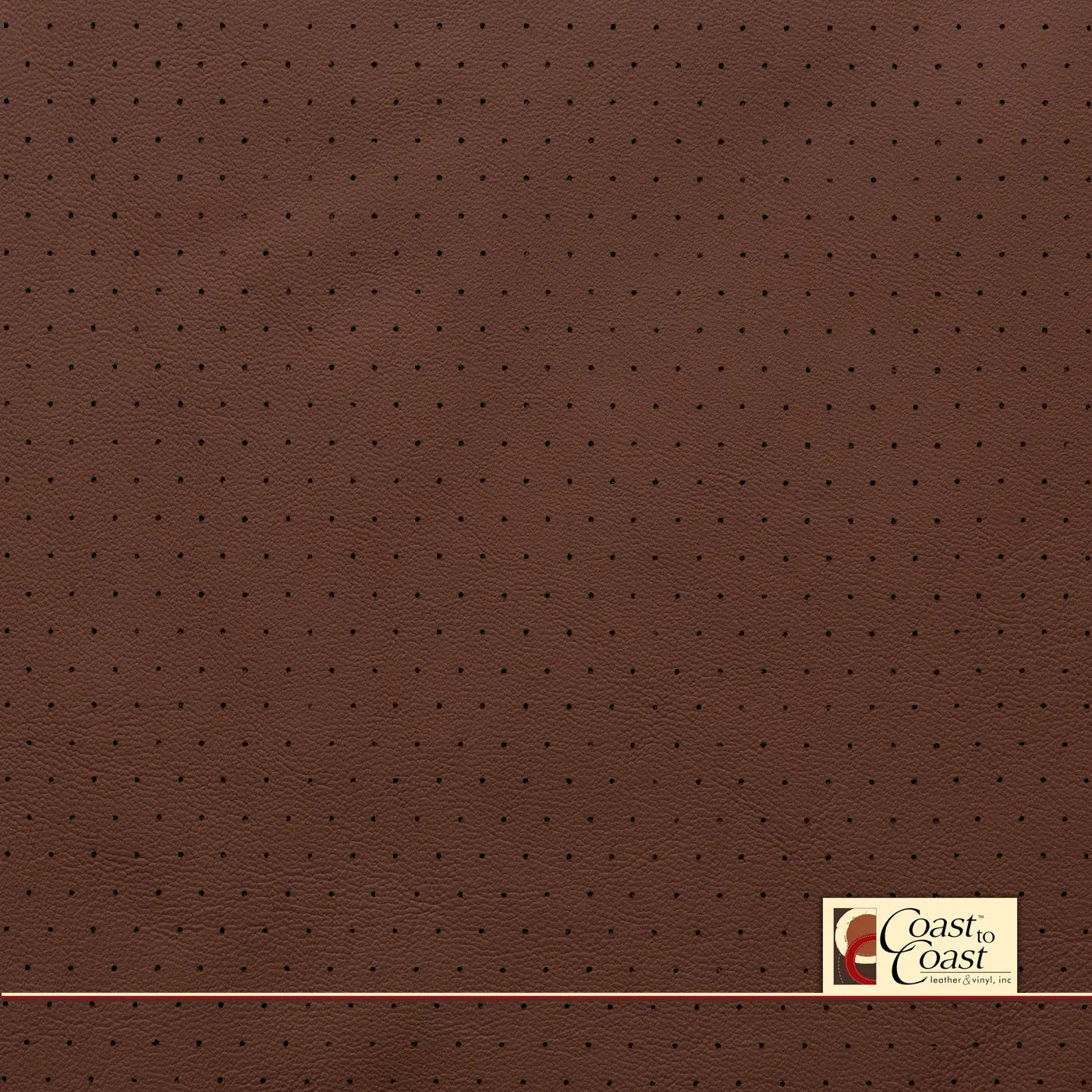 Audi Roast Brown Full Hide / Euro Perf (3/8In) Leather