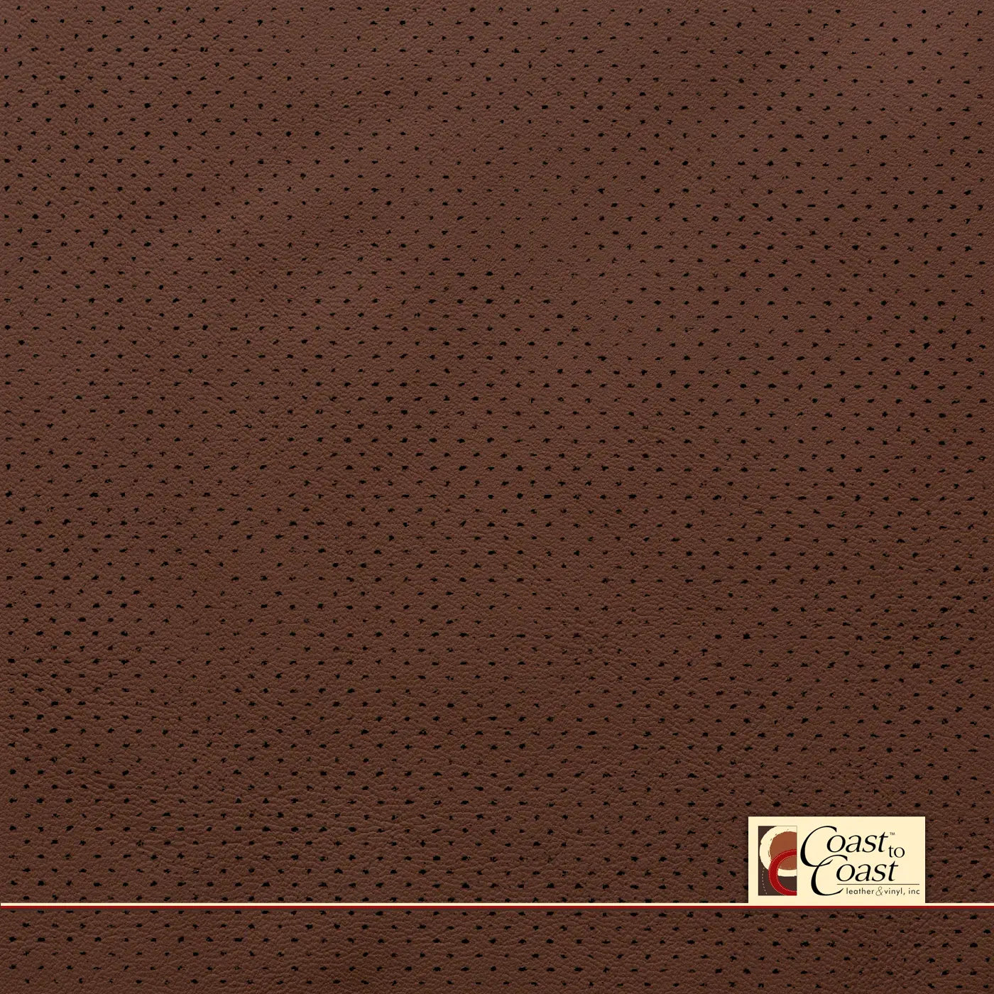 Audi Roast Brown Full Hide / Gm Mirco Perf (1/16In) Leather