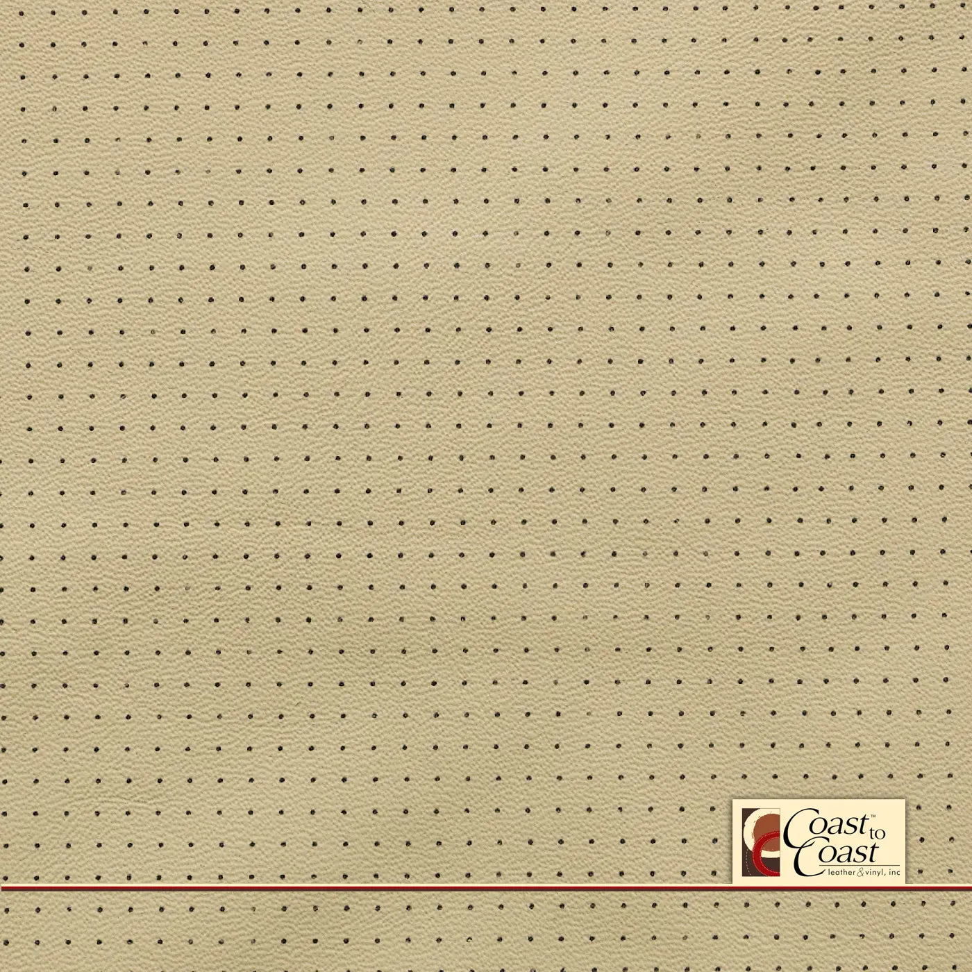 Nissan Wheat/Lt Blond Small Squared Perf (1/4In) Vinyl