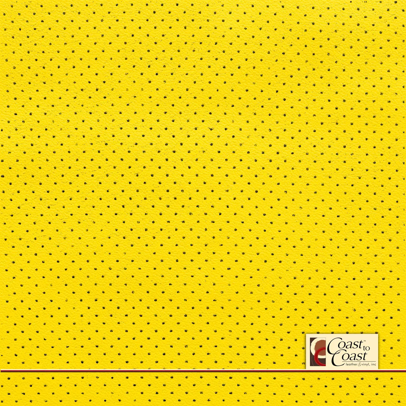 Corvette Yellow Mini Perf (1/8In) Vinyl