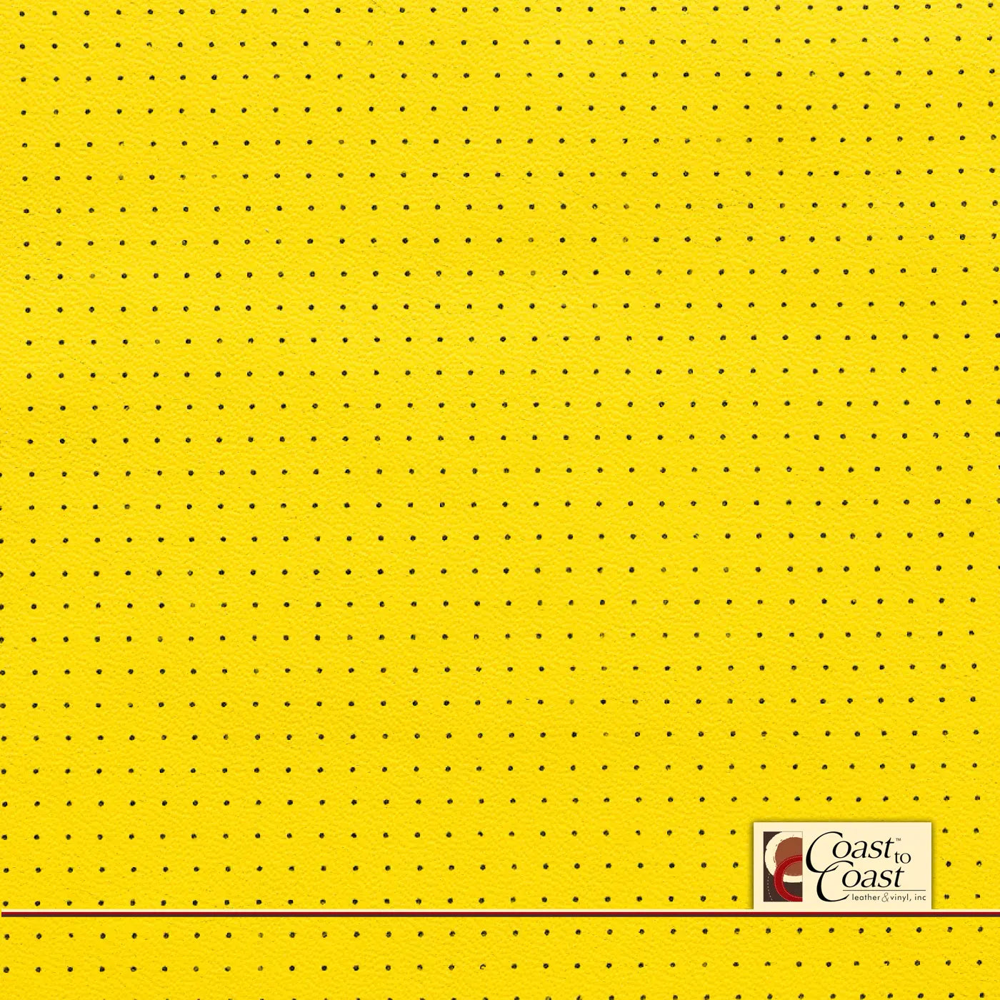 Gm Corvette Yellow Small Squared Perf (1/4In) Vinyl