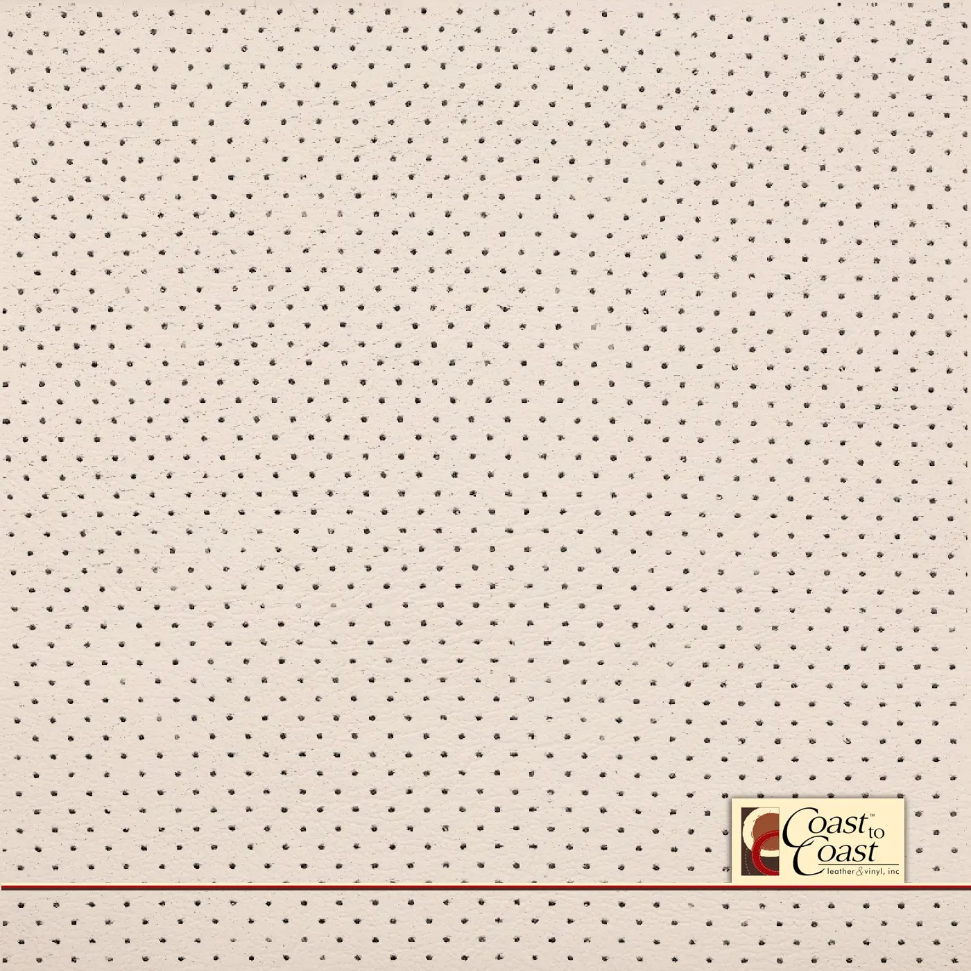 White Mini Perf (1/8In) Vinyl