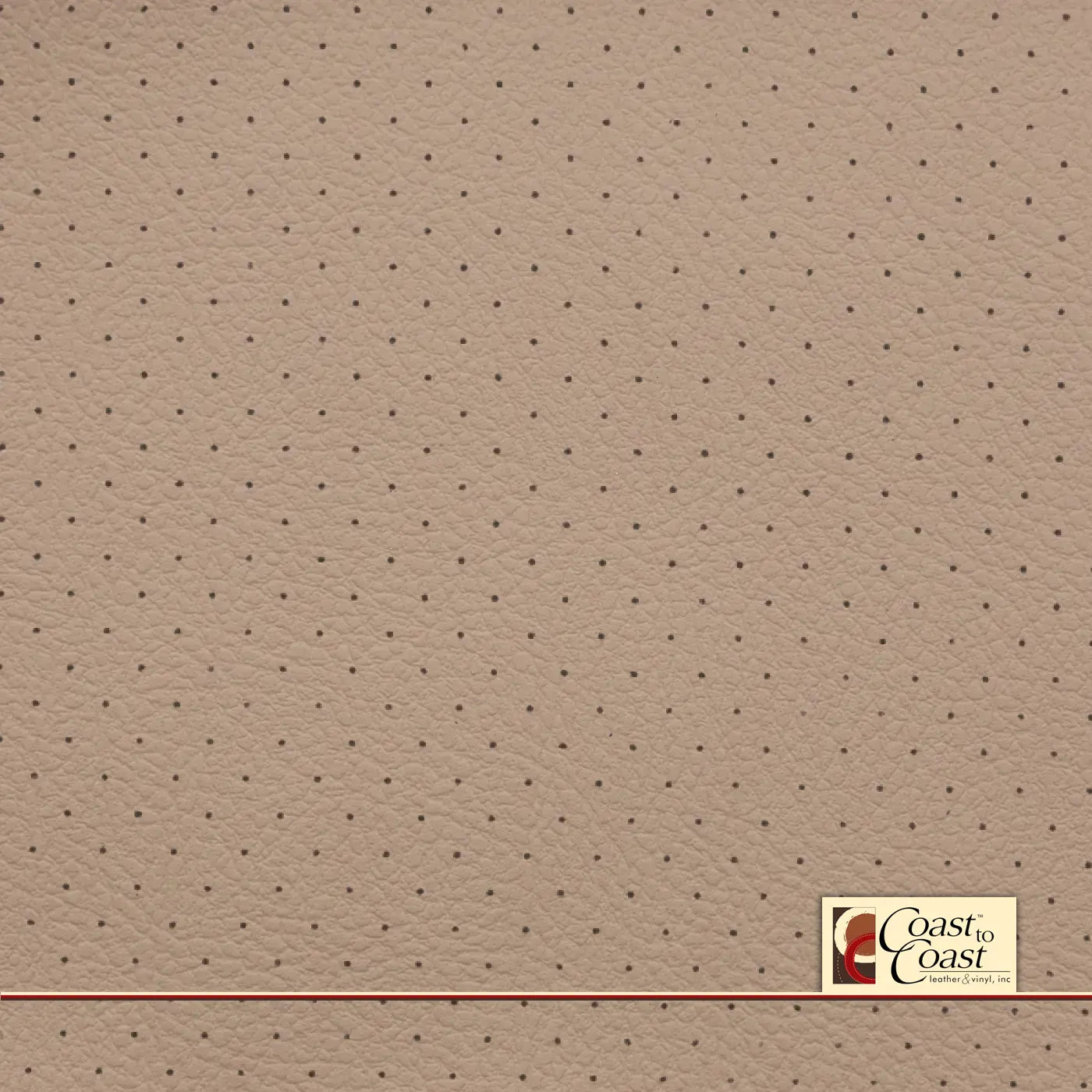 Toyota Sandstone Standard Perf (3/8In) Vinyl