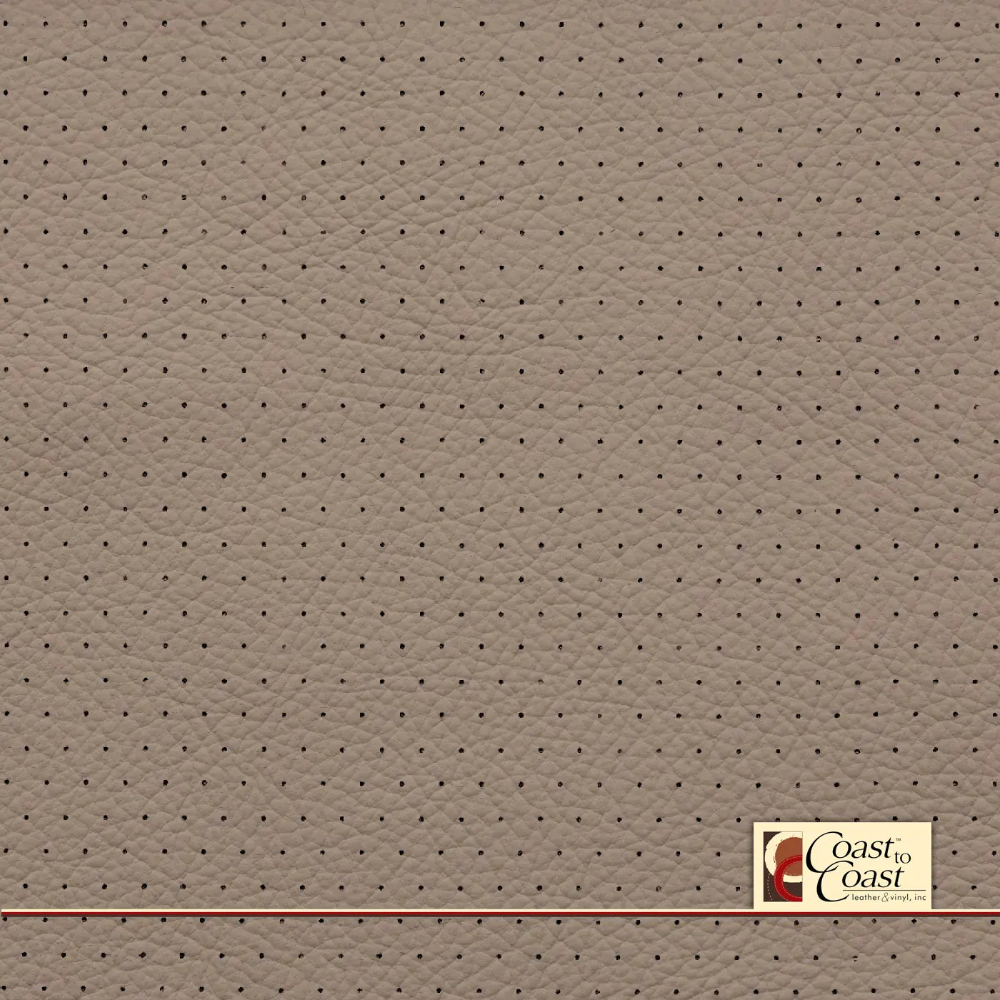 Mercedes Silk Beige Euro Perf (3/8In) Vinyl