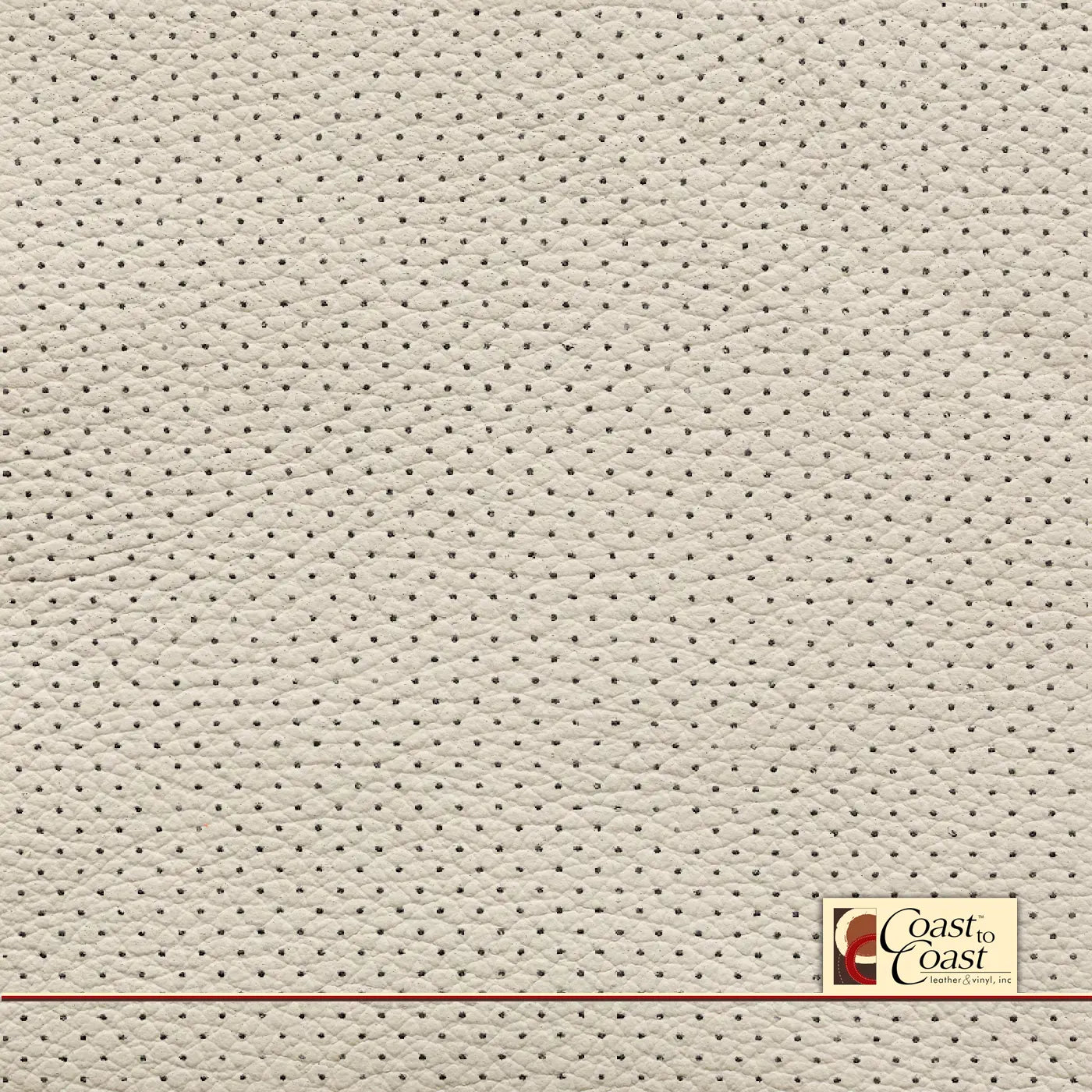 Bmw Ivory White Mini Perf (1/8In) Vinyl