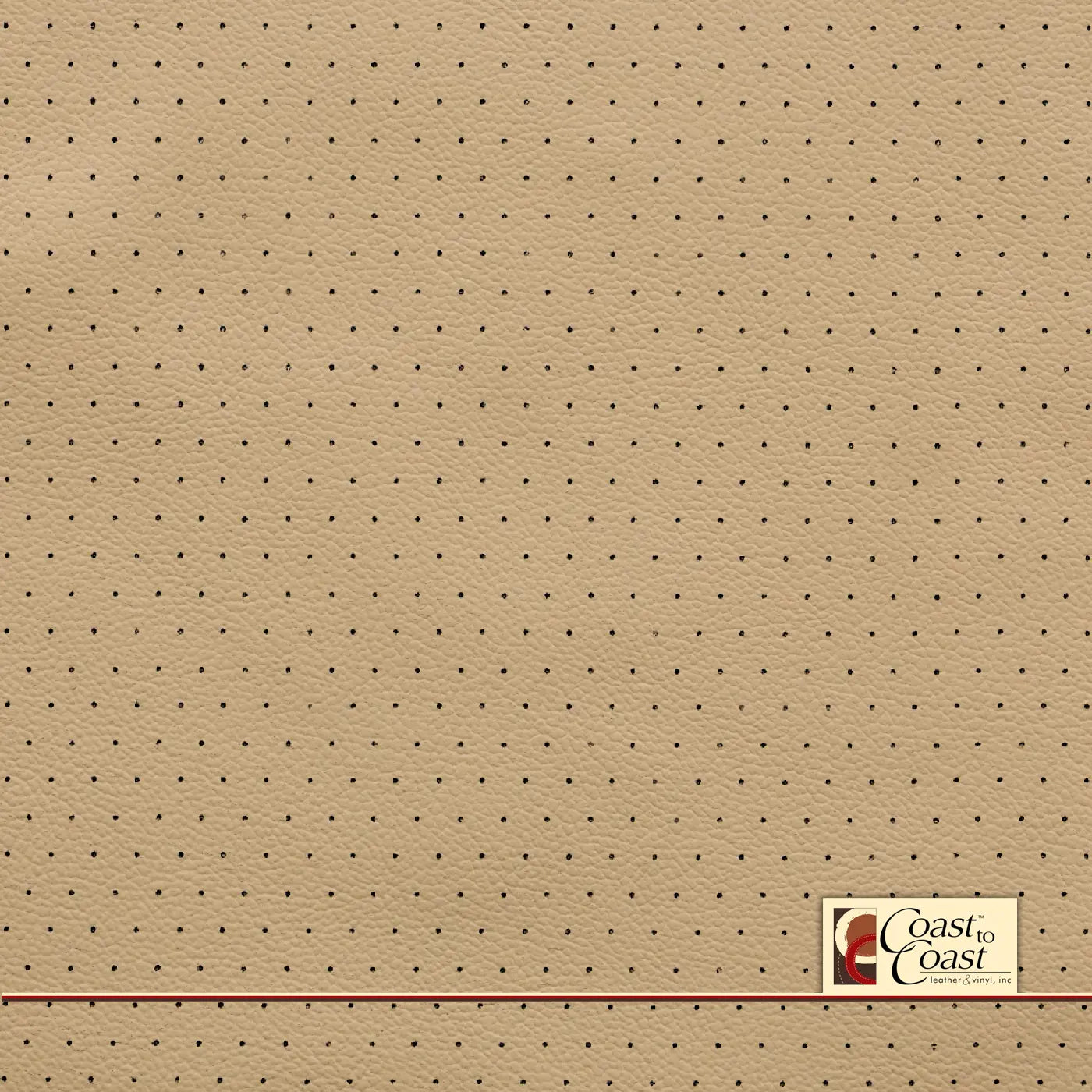 Toyota Almond Euro Perf (3/8In) Vinyl