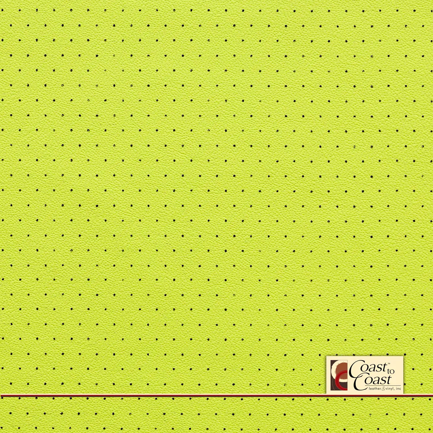 Acid Green Euro Perf (3/8In) Vinyl