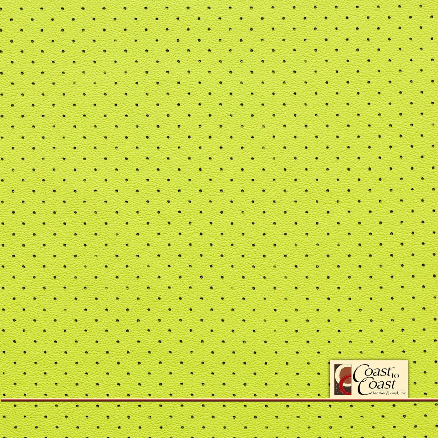 Acid Green Small Hampton (1/4In) Vinyl