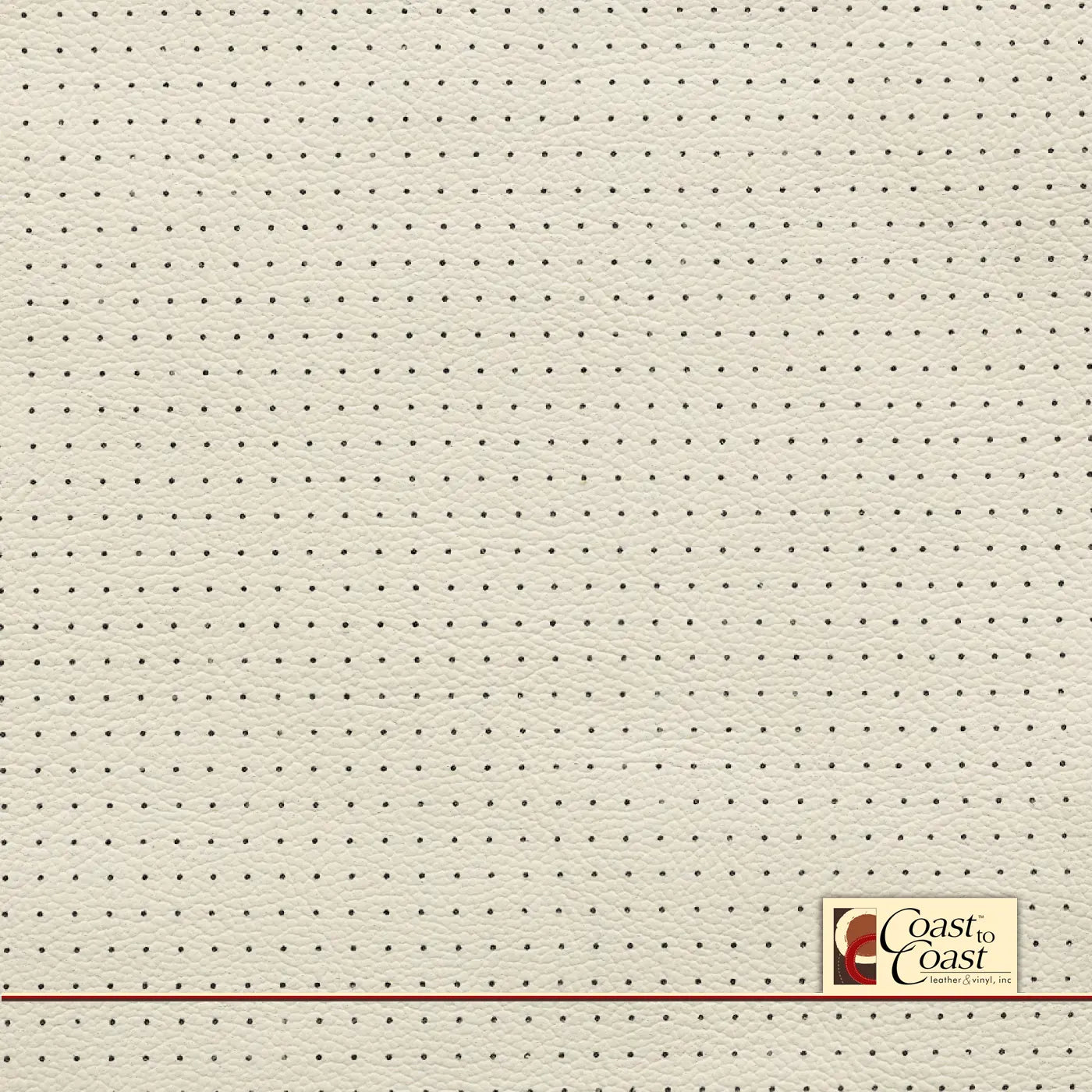 Nissan Gallery White Small Squared Perf (1/4In) Vinyl