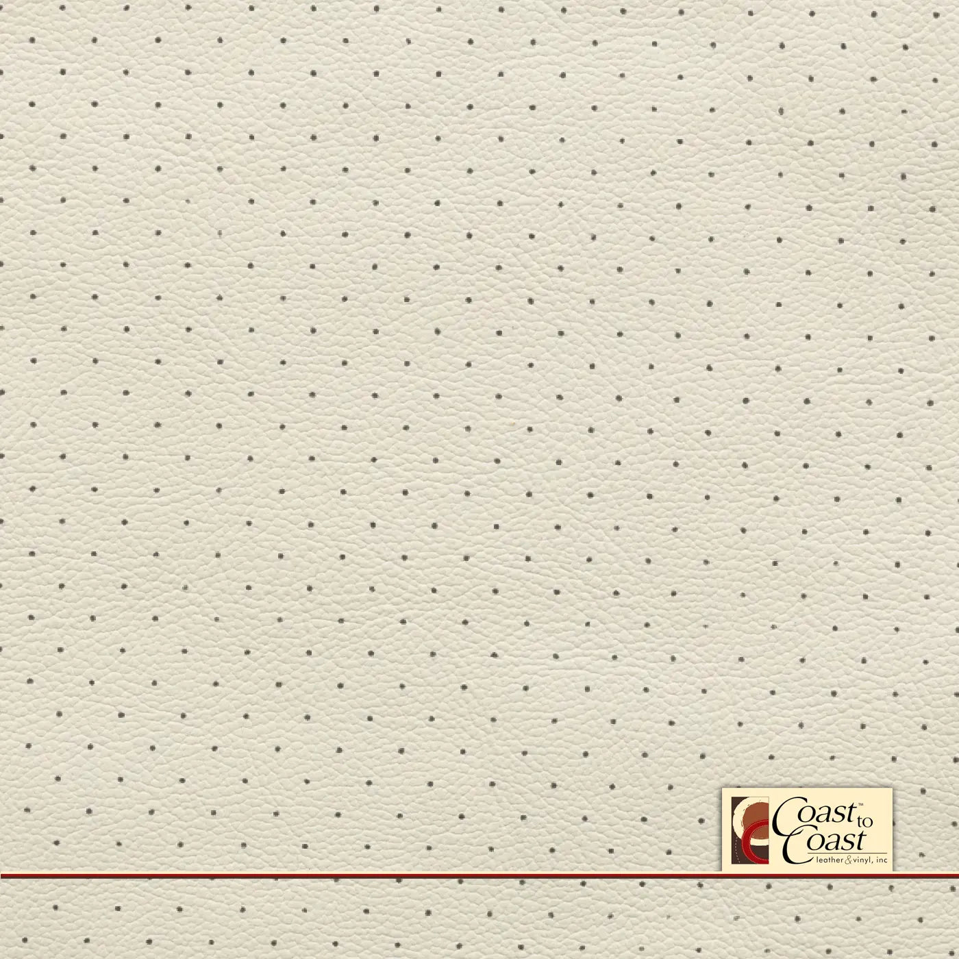 Nissan Gallery White Standard Perf (3/8In) Vinyl