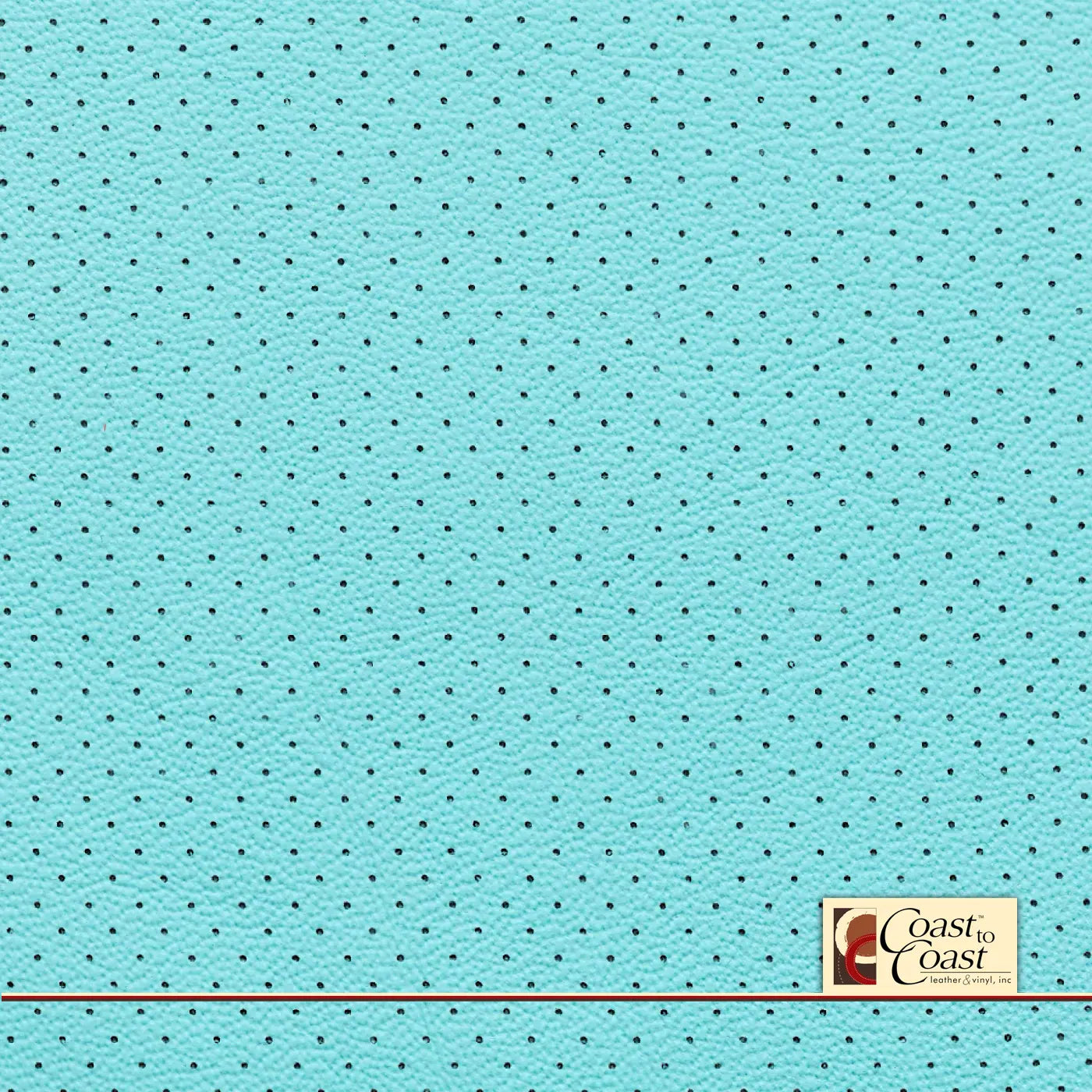 Teal Aqua Small Hampton (1/4In) Vinyl