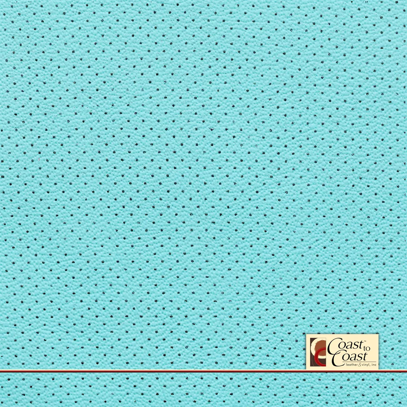 Teal Aqua Mini Perf (1/8In) Vinyl