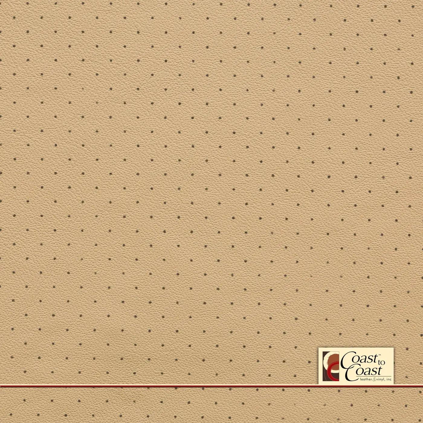 Jaguar Cashew Standard Perf (3/8In) Vinyl