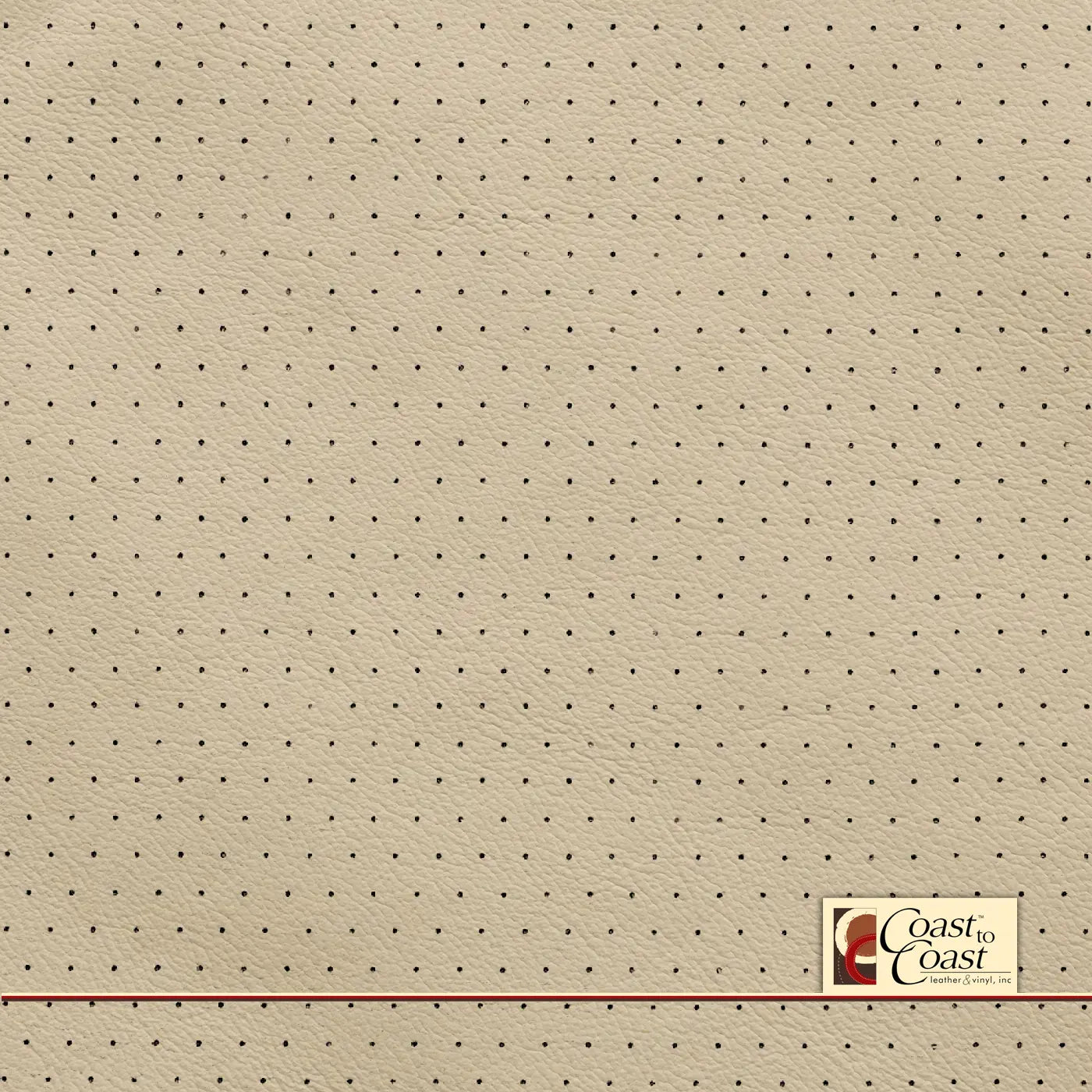 Volvo Sienna Beige Euro Perf (3/8In) Vinyl