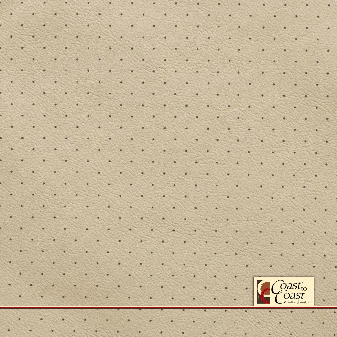 Volvo Sienna Beige Standard Perf (3/8In) Vinyl