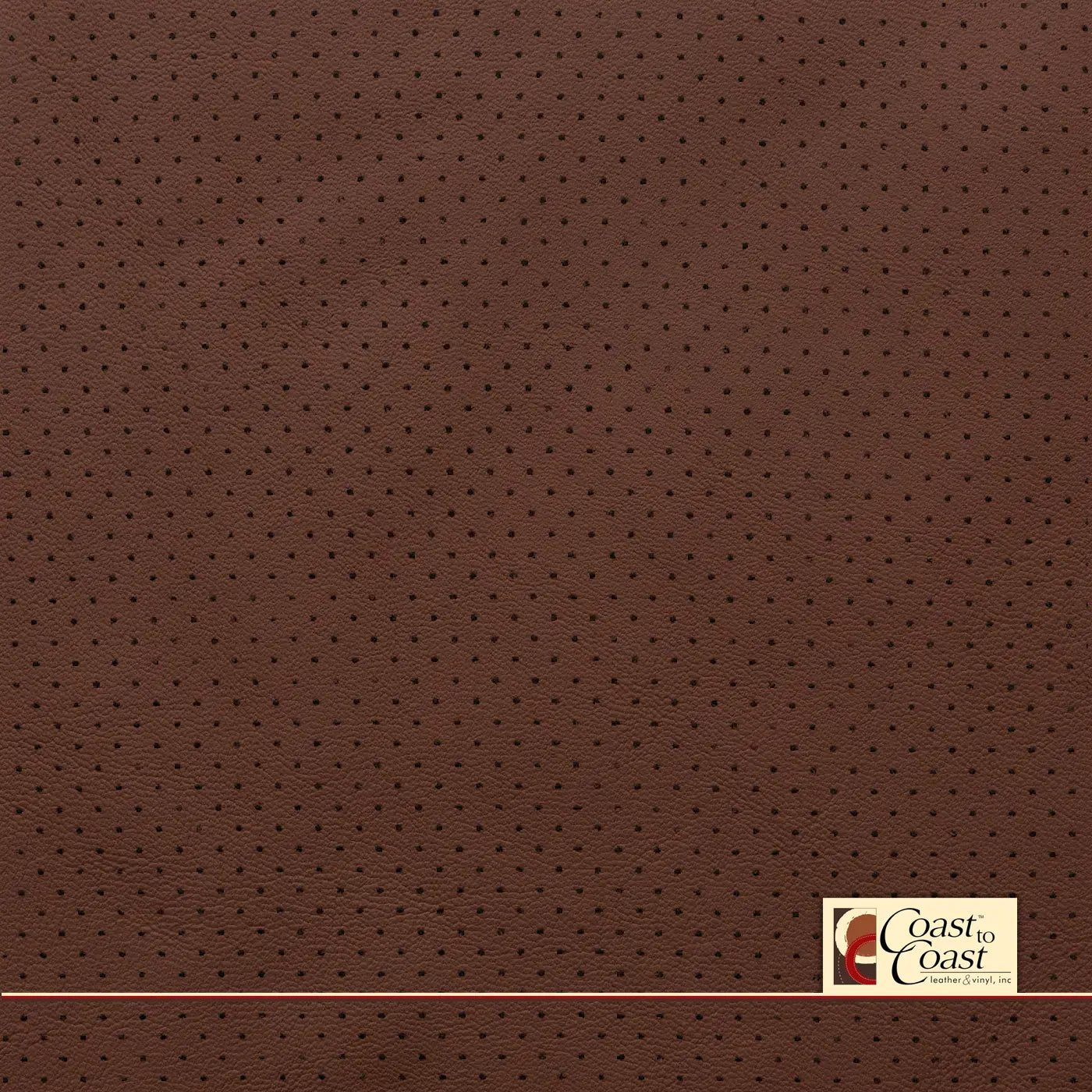 Audi Roast Brown Mini Perf (1/8In) Vinyl