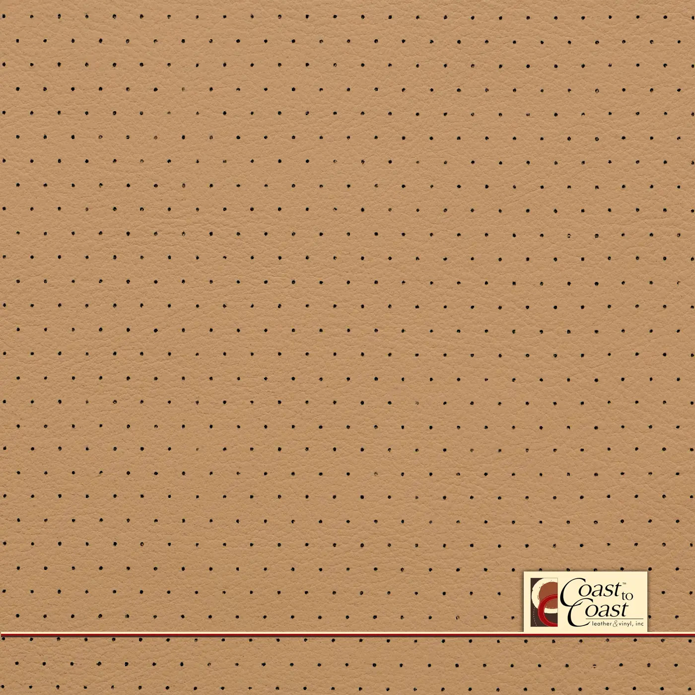 Ferrari Cream Euro Perf (3/8In) Vinyl