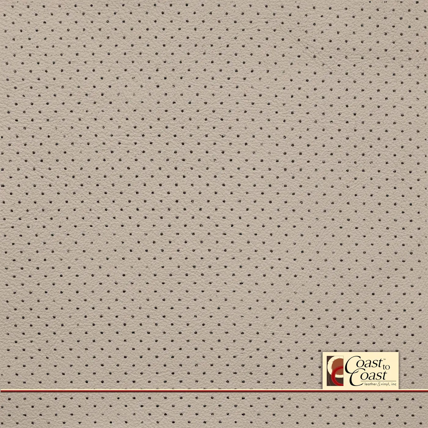 Ecru Mini Perf (1/8In) Vinyl