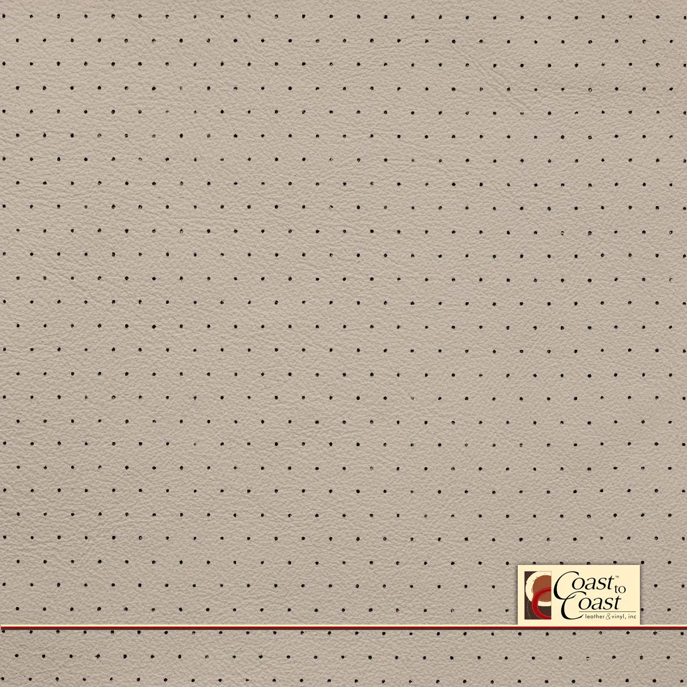 Toyota Ecru Euro Perf (3/8In) Vinyl