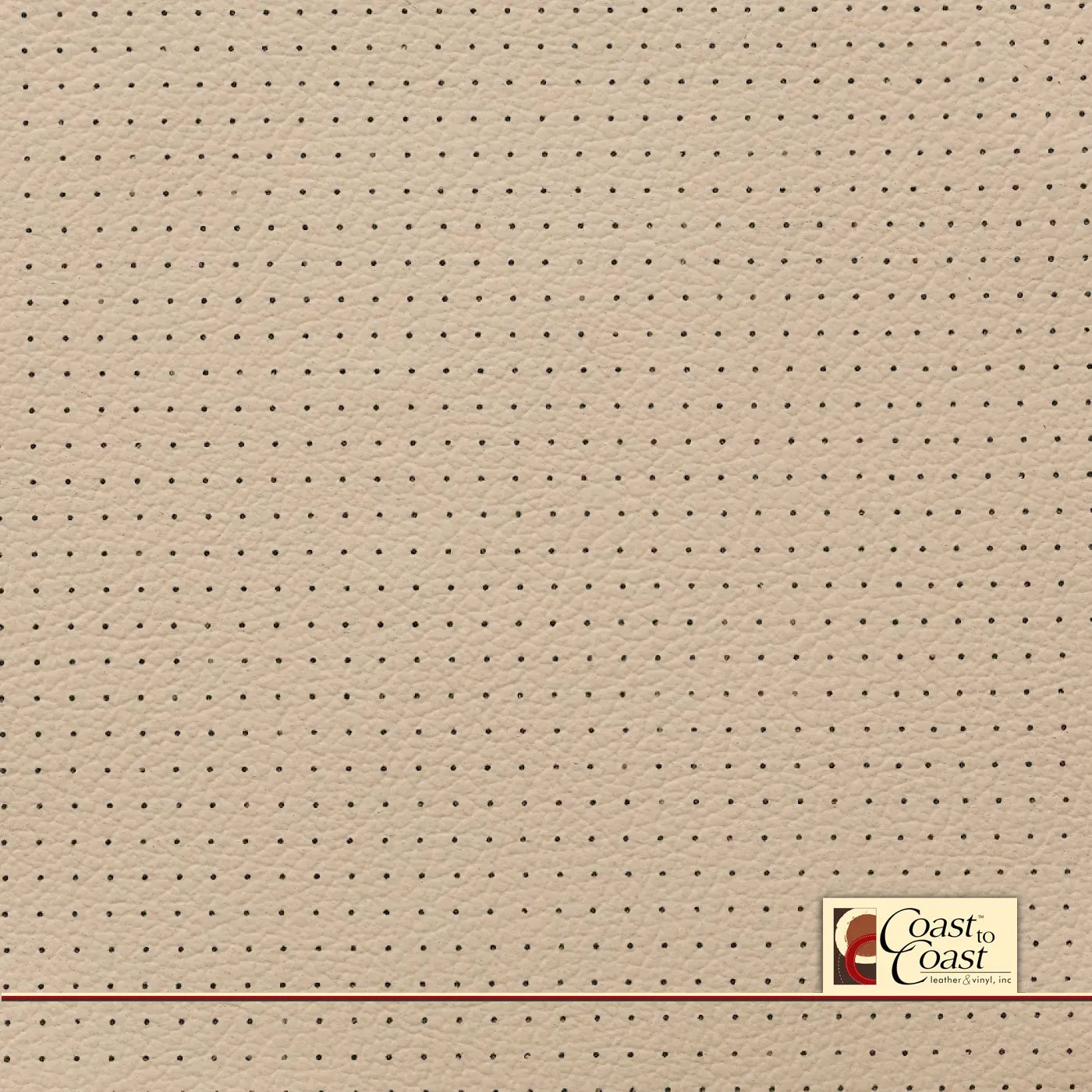 Subaru Parchment Small Squared Perf (1/4In) Vinyl