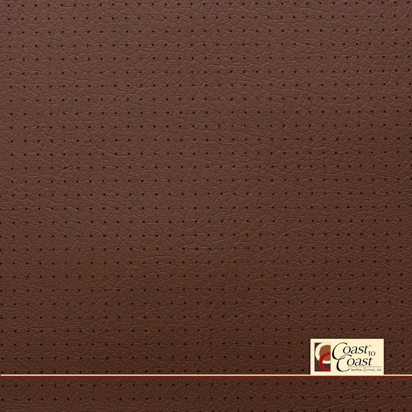 Subaru Brown Small Squared Perf (1/4In) Vinyl